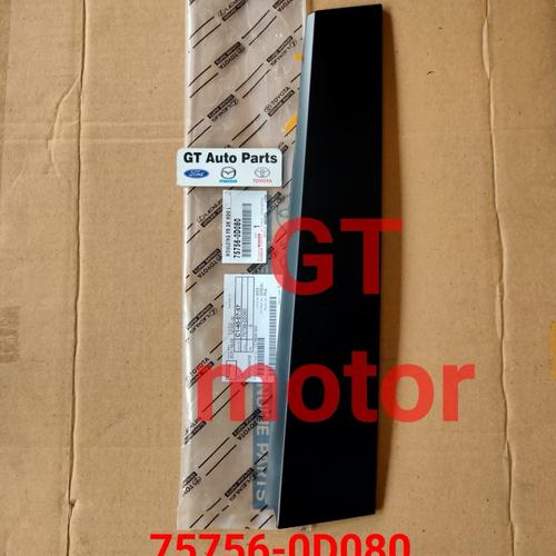Jual 75756-0D080 Moulding Pintu Luar Depan Kiri Bagian Belakang Sienta ...
