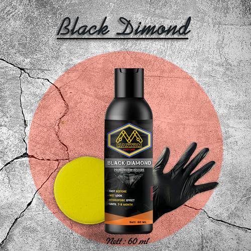 Foto Produk Penghitam Body Motor Dashboard Permanen Maxxim Black Diamond - 60 ML dari Maxxim ID