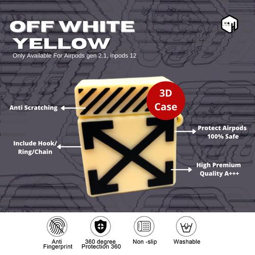 Promo Off white Softcase airpods Gen 2/1 airpod 1 casing apple Case Tws I12  - Kota Bandung - accessories apple by towil | Tokopedia