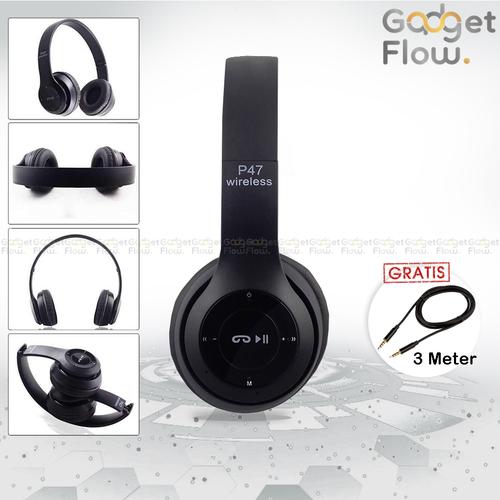 Headphone Headset P47 For Paket Podcast di Gadget Flow Tokopedia