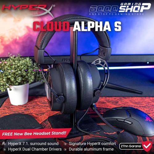 Cloud Alpha S – USB Gaming Headset with 7.1 Surround Sound | HyperX