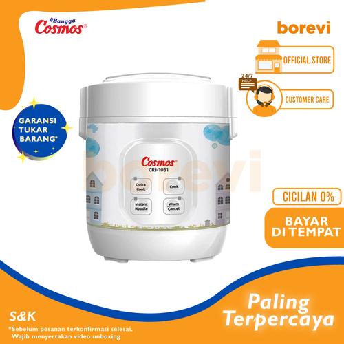 Promo Cosmos mini digital rice cooker CRJ1031 Kota Depok Borevi