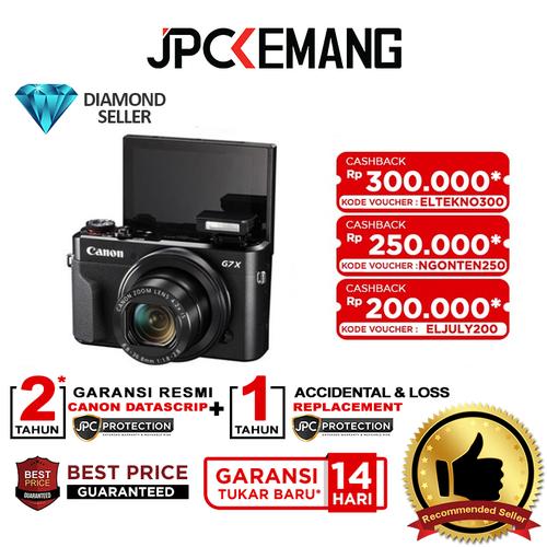 Gambar Canon PowerShot G7 X Mark II dari JPCKemang Jakarta Selatan Tokopedia