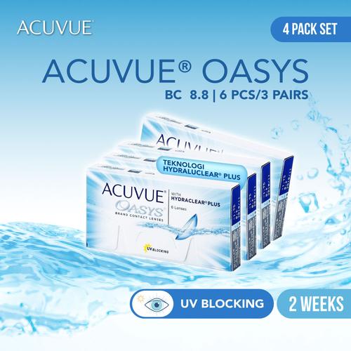 Gambar Acuvue Oasys Special Package - 4 pak dari Optik Seis Official Jakarta Pusat Tokopedia