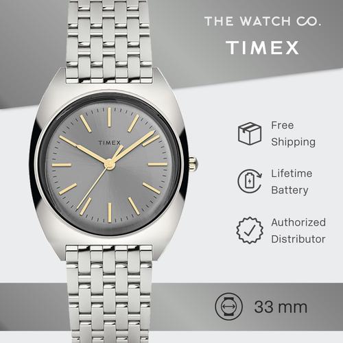 timex silver