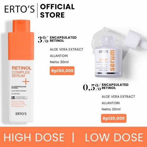 Gambar ERTO'S Retinol Serum dari Erto's Official Shop Jakarta Timur Tokopedia