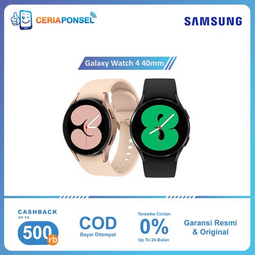 Jual Samsung Galaxy Watch 4 40mm Super AMOLED Wear OS Garansi Resmi -  Jakarta Barat - Ceria Ponsel Official | Tokopedia