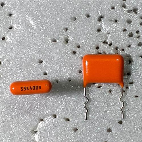 20 Condensatori Philips MKT 368 0.22uF 100V – Orange Drop Per Chitarra E Audio