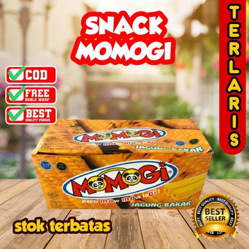 Jual MOMOGI SNACK WAFER STICK EXTRUDAT MAKANAN RINGAN 1 BOX ISI 20 PCS