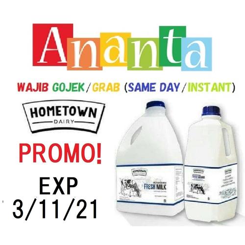 Foto Produk Fresh Milk Hometown 1 L - Home Town Susu Sapi Segar dari Baby Ananta