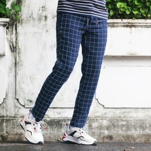 TARTAN SLIMFIT CELANA KOTAK 