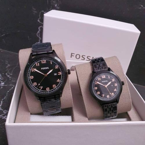 Jual FOSSIL Couple Watch BQ2471SET His 