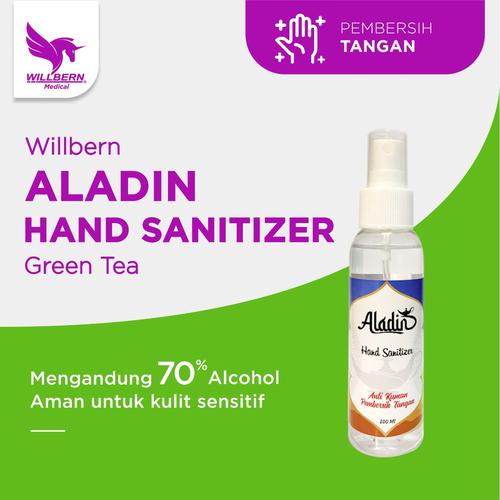 Gambar Hand Sanitizer Aladin 100ml dari WillbernOfficial Jakarta Utara Tokopedia
