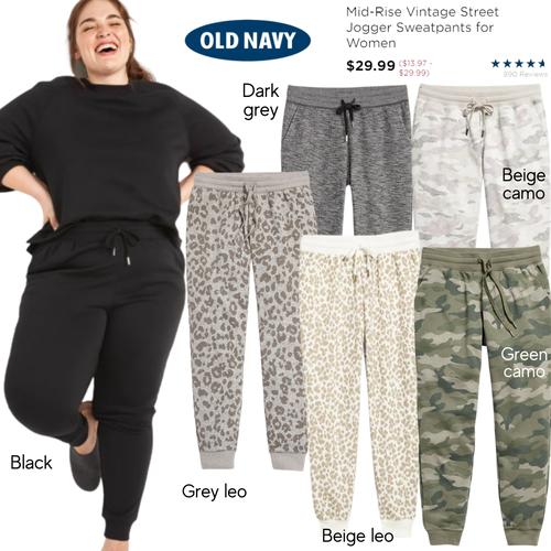 Jual Old navy mid-rise vintage jogger 