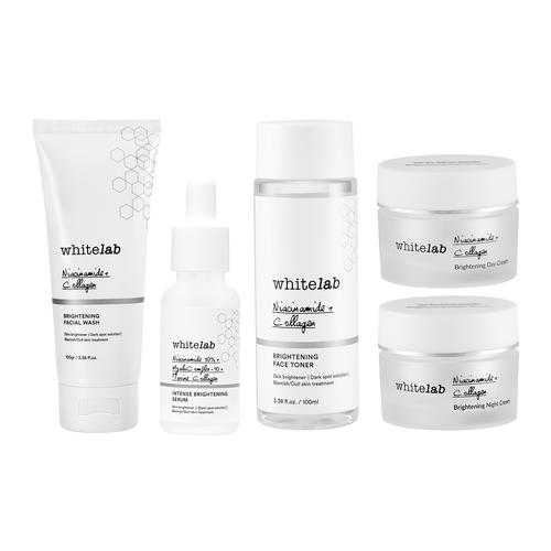 Gambar Whitelab Brightening Face Series + Serum - 5% dari Whitelab Official Store Jakarta Utara Tokopedia