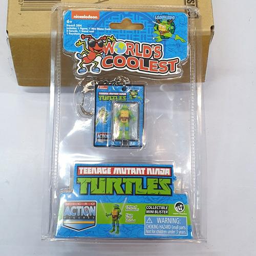 TMNT CAPSULE RUBBER MASCOT (1.LEONARDO) BANDAI CAPSULE TOY JAPAN NEW