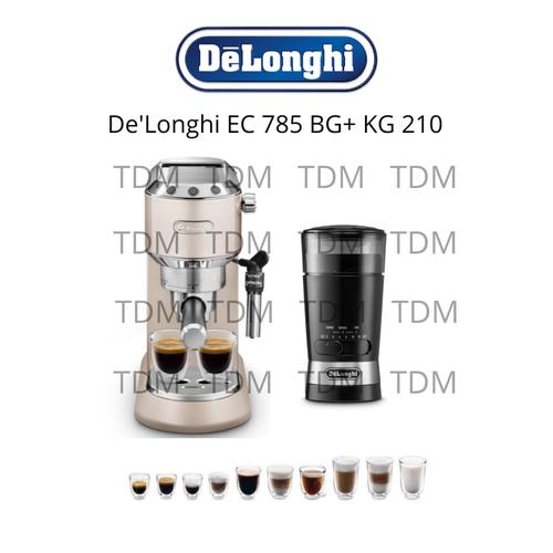 Jual Bundling Delonghi Coffee Maker Dedica EC 785 BG Coffee Grinder KG 210  - Jakarta Barat - TDM Seller | Tokopedia