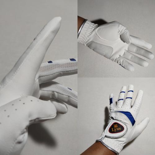Jual sarung tangan golf original lynx glove list blue, M Kab. Bogor
