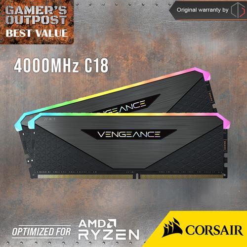 Promo Corsair VENGEANCE RGB RT 32GB DDR4 DRAM 4000MHz C18 