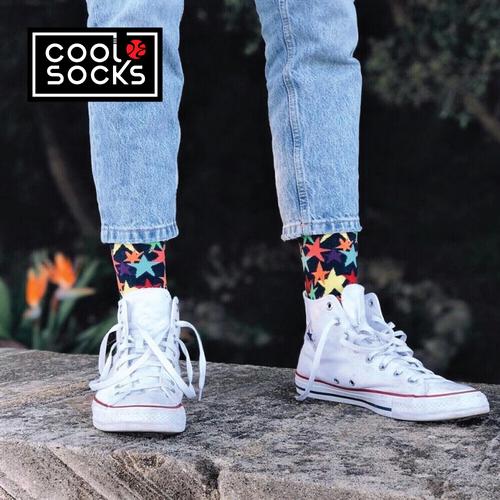 Gambar CoolDeSocks Original | Kaos Kaki Fashion - Colorful Stars dari CoolDeSocks Official Jakarta Barat Tokopedia