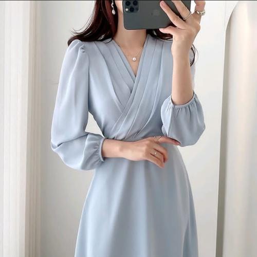 midi dress korea hijab
