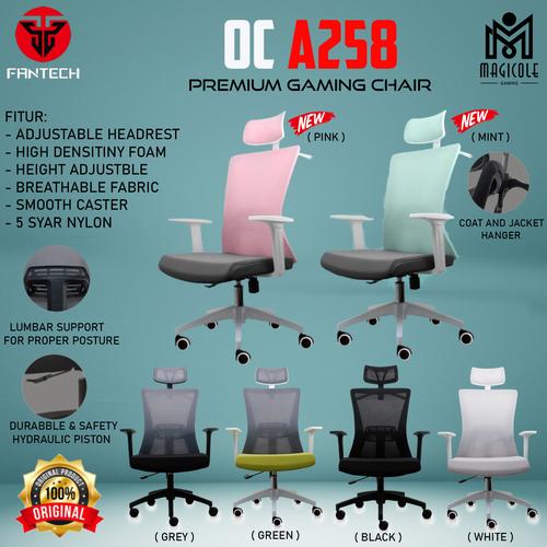 Jual Fantech OC A258 / OC-A258 Premium Gaming Chair / Kursi Gaming ...