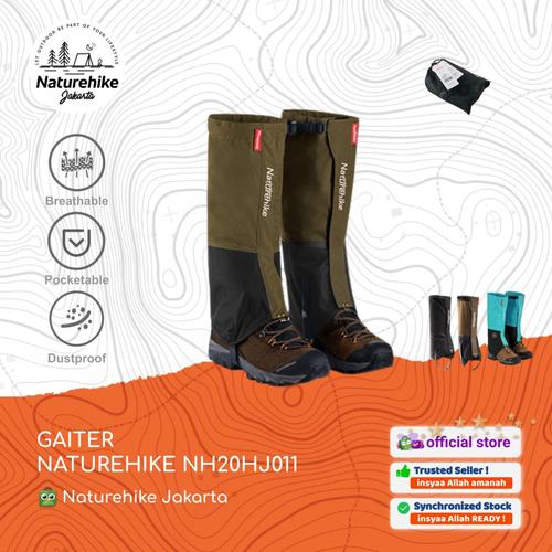 Gambar GAITER NATUREHIKE NH20HJ011 PELINDUNG SEPATU CAMPING HIKING GUNUNG - MEN GREEN BASIC dari Naturehike Jakarta Jakarta Timur Tokopedia