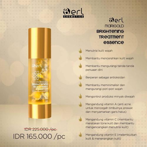 Gambar B Erl Marigold Brightening Treatment Essence dari Distributor Berl Cosmetics Malang Kota Malang Tokopedia