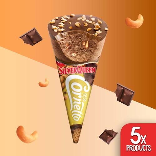 Jual 5 Ice Cream Silverqueen 108 ml Es Krim Wall's Jakarta