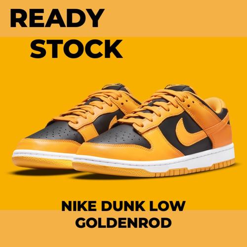 dunk low goldenrod release date