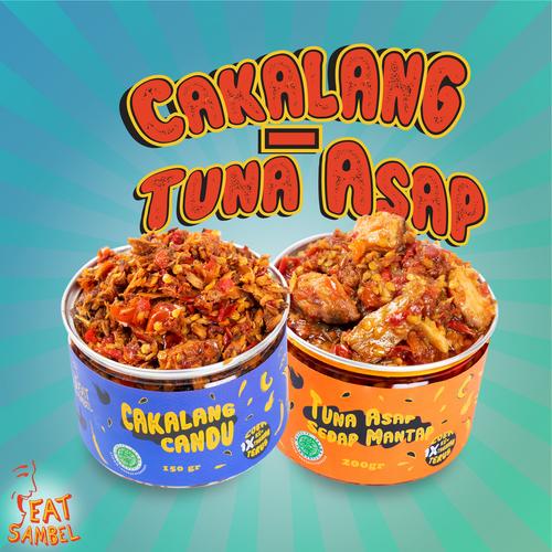 Gambar Sambel Tuna Asap Geloo Pisan + Cakalang Candu Suir dari Eatsambel Jakarta Utara Tokopedia