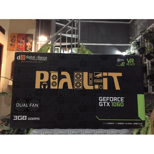 Gambar Palit GTX 1060 3Gb GDDR5 Not 1660 1650 Super 1070 1050 Ti dari HOB Garage Kota Bandung Tokopedia