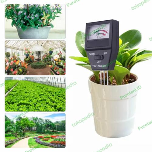 Gambar PH Meter Tanah / Alat Pengukur Tingkat Kesuburan Tanah dari Purotani.ID Kab. Purworejo Tokopedia