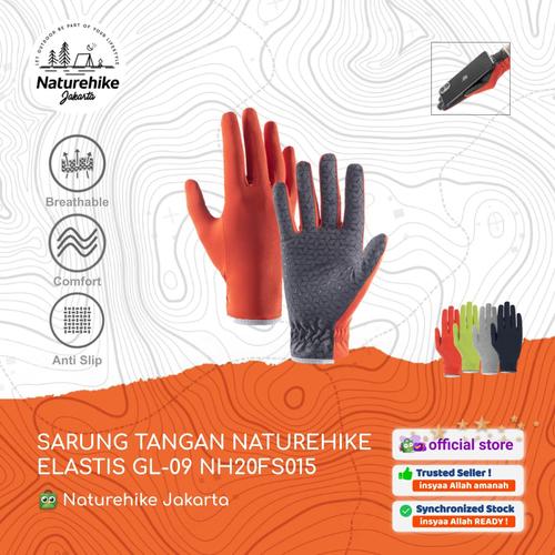 Gambar SARUNG TANGAN ELASTIS GL-09 NATUREHIKE NH20FS015 CAMPING OUTDOOR - M, Hijau dari Naturehike Jakarta Jakarta Timur Tokopedia