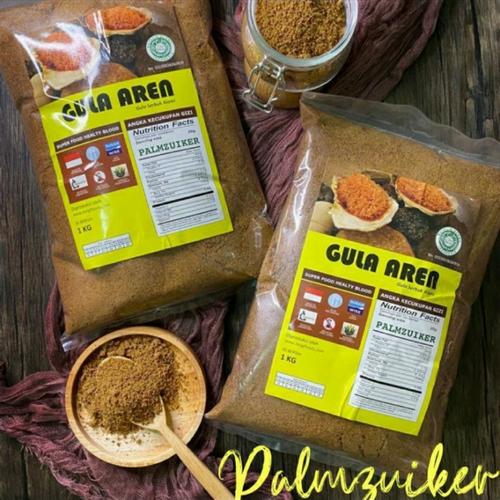 Jual Palm Sugar / Brown Sugar Bubuk 1 Kg Halal MUI 100 Alami Gula Aren
