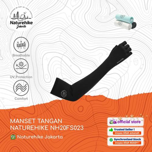 Gambar MANSET TANGAN NATUREHIKE NH20FS023 HIKING CAMPING OUTDOOR CYCLING - Biru Muda dari Naturehike Jakarta Jakarta Timur Tokopedia