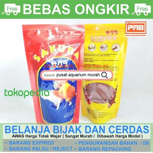 Gambar PROMO Makanan Ikan Pelet Sakura BARU dari Pusat Aquarium Murah Kota Depok Tokopedia