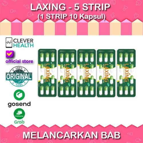 Gambar LAXING 10 KAPSUL / PELANCAR BAB dari CleverHealth Jakarta Pusat Tokopedia