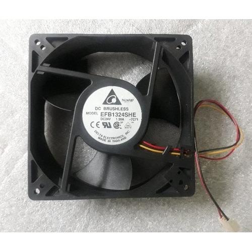 DELTA EFB1324SHE 24V 1.38A DC BRUSHLESS FAN at ₹ 1090/piece | Brushless  Direct Current Fans in Ludhiana | ID: 2850502335897 12.7CM EFB1324SHE For Danfoss DC 24V 1.38A 3line Industrial comput