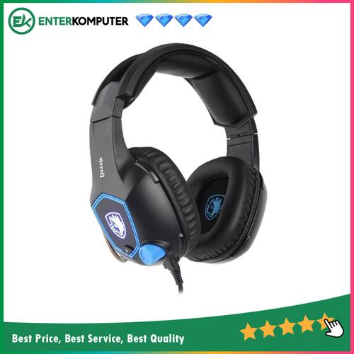 Gambar Sades Dazzle 7.1 Gaming Headset dari Enter Komputer Official Jakarta Pusat Tokopedia