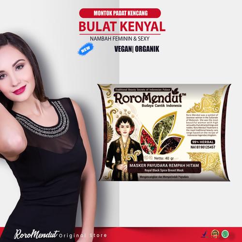 Gambar Roro Mendut Masker Payudara Rempah Hitam - Maskerpyd dari Roro Mendut Original Store Jakarta Timur Tokopedia