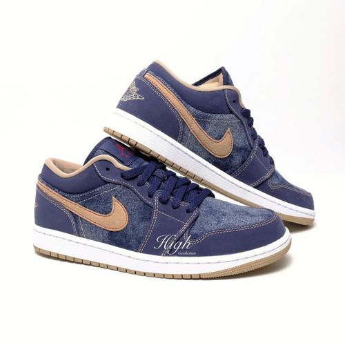 Jual Air Jordan 1 Low SE Denim DH1259-400 100% Authentic - 41 - Jakarta  Utara - High Gentleman | Tokopedia