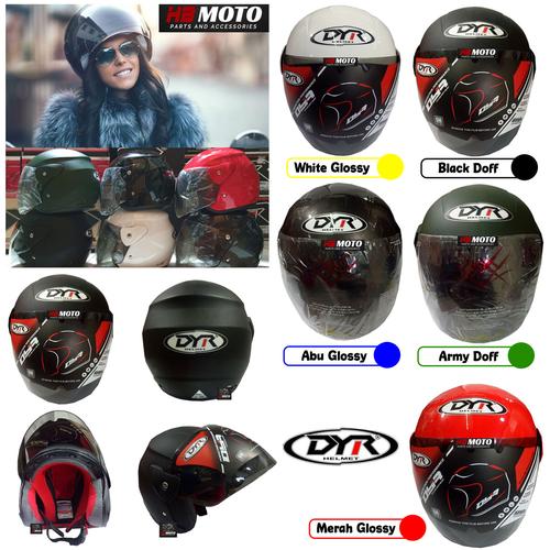Jual Helm DYR Helmet EVO Motif Polos 