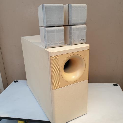 Jual Speaker Bose Acoustimass Am5 series II White AM 5 seri 2 Kab