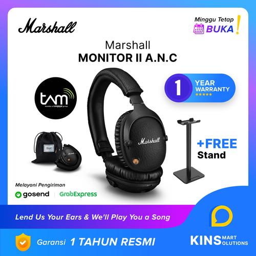 Jual Marshall Monitor II ANC / Monitor 2 ANC Bluetooth Headphones Original  - Black - Jakarta Barat - KINS Official | Tokopedia