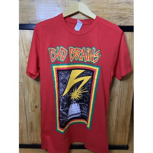 BAD BRAINS - CAPITOL RED T-SHIRT SIZE L 