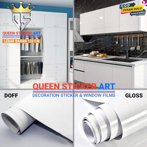 Gambar STIKER / STICKER LEMARI PUTIH HITAM BIRU POLOS DAN STICKER SERAT KAYU - Minitool dari QUEEN STIKER KACA & KACA FILM Kota Bekasi Tokopedia