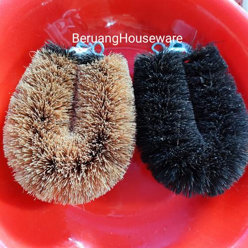 Jual Sikat lantai sikat Cap KODOK asli hitam dan coklat - Hitam, kecil