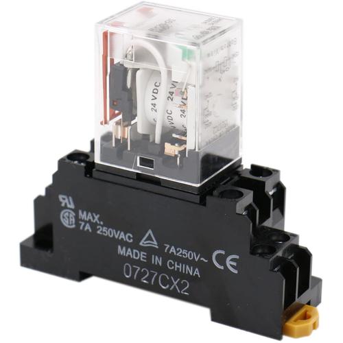 Jual Relay + Socket Omron MY2N MY2NGS 24VDC, 8 Pins Kota Bandung