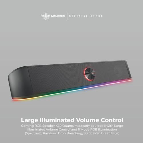 X 60 Quantum Gaming Soundbar Speaker 